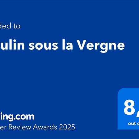 Moulin Sous La Vergne Nanteuil-en-Vallée Esterno foto
